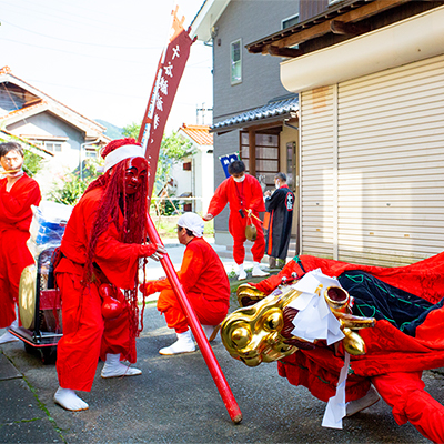 新温泉町千谷 秋葉神社・三宝荒神社