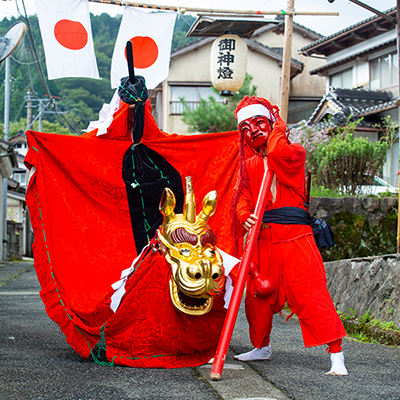 新温泉町千谷 秋葉神社・三宝荒神社