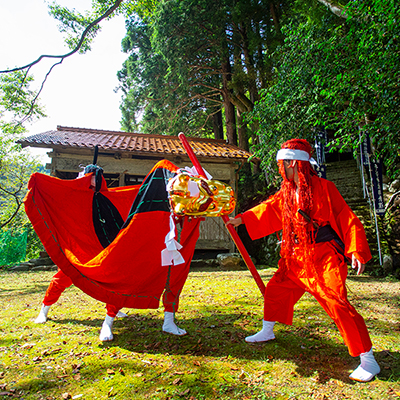 新温泉町千谷 秋葉神社・三宝荒神社