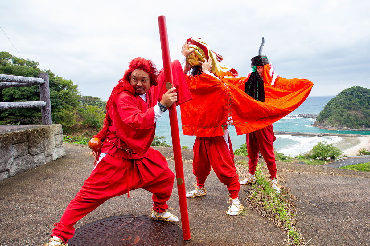 新温泉町 居組 麒麟獅子舞
